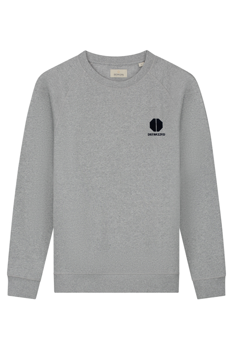 DS_RUNE CREW LT. GREY MELANGE LT. GREY MELANGE 3