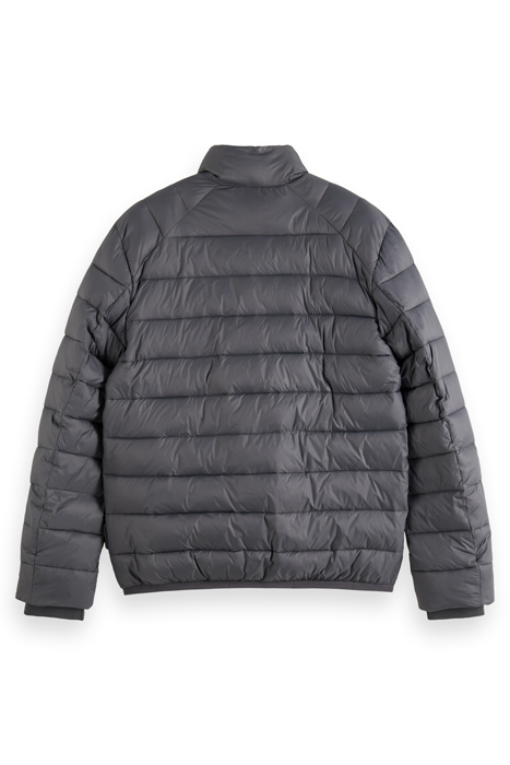 SHORT PUFFER JACKET MOON DUST 5