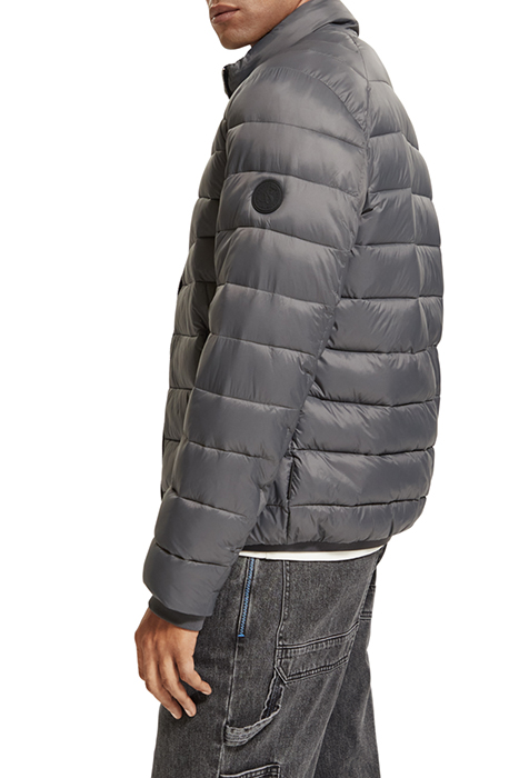 SHORT PUFFER JACKET MOON DUST 6