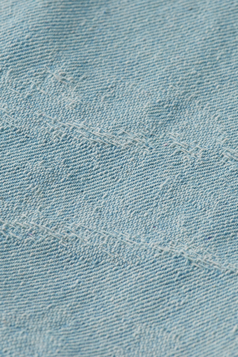 TRUCKER JACKET — INDIGO WAVES JACQUARD INDIGO WAVE JACQUARD 10