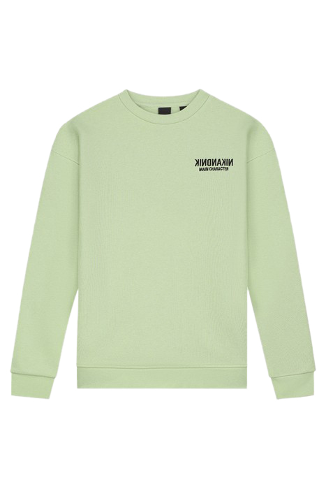 MIRROR SWEATSHIRT DEEP SAGE 2