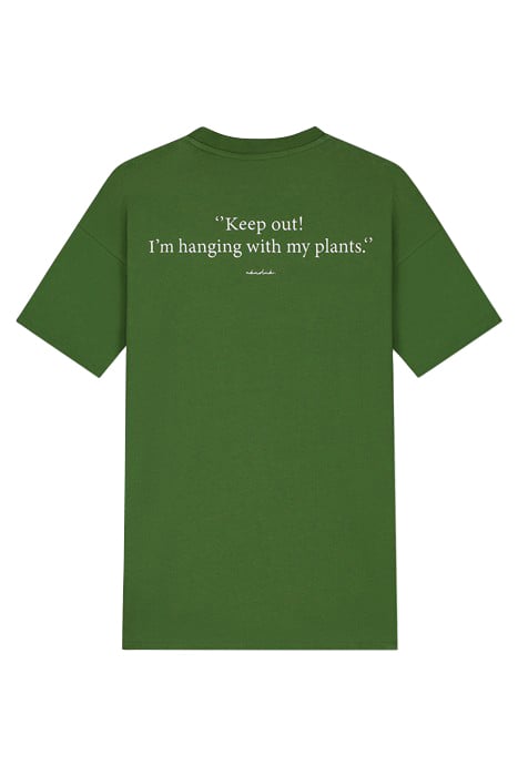 HANGING PLANTS T-SHIRT GARDEN GREEN 4
