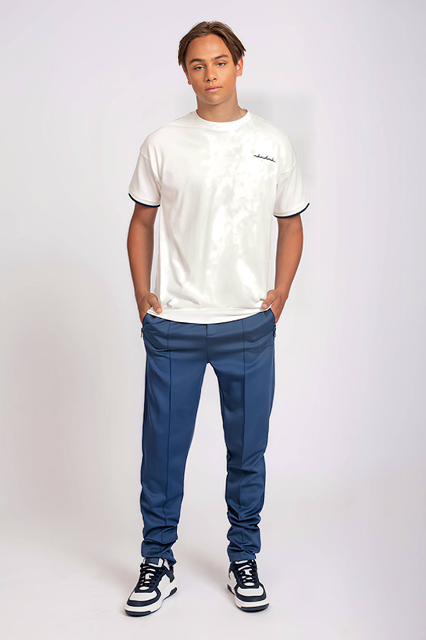 TONAL TECH PANTS MAJESTIC BLUE 1