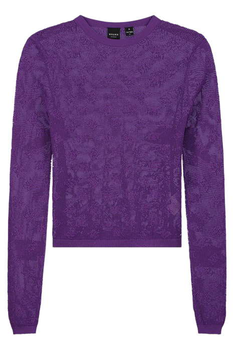 GIGI PULLOVER BRIGHT PURPLE 2