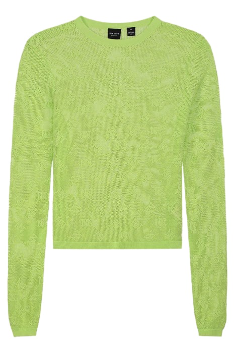 GIGI PULLOVER SPLASH GREEN 2