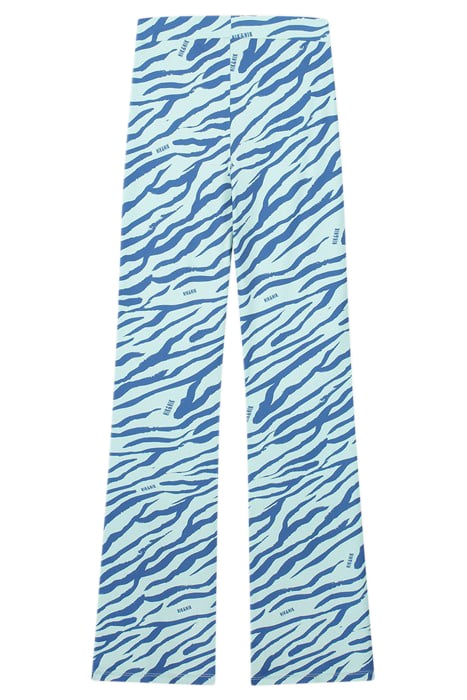 ZEBRA FLARED PANTS OCEAN MINT 3