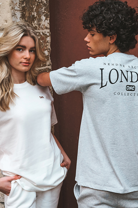 DOWN TOWN T-SHIRT GREY MELANGE 4