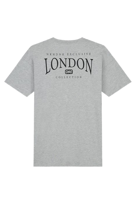 DOWN TOWN T-SHIRT GREY MELANGE 3