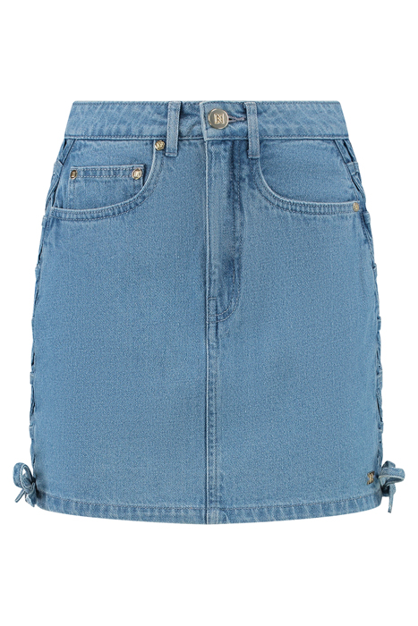 BOUNTIFUL SKIRT BLUE DENIM 2
