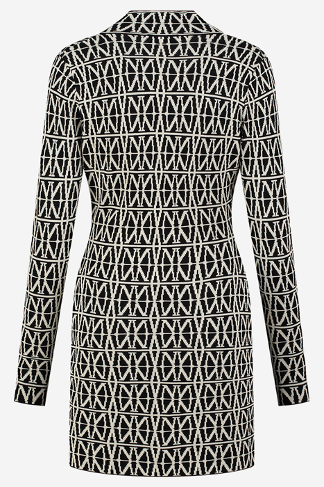 BELARUS DRESS BLACK/PEARL 9