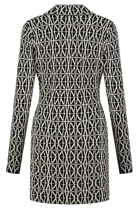 BELARUS DRESS BLACK/PEARL 10