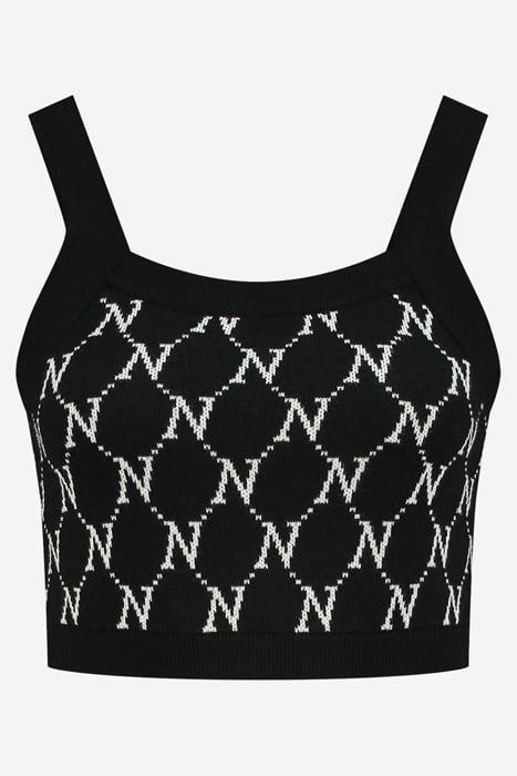 BRISBANE TOP BLACK/PEARL 6