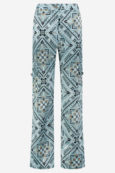 BANGKOK PRINTED TROUSERS POOL/BLACK 4