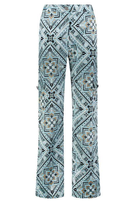 BANGKOK PRINTED TROUSERS POOL/BLACK 5