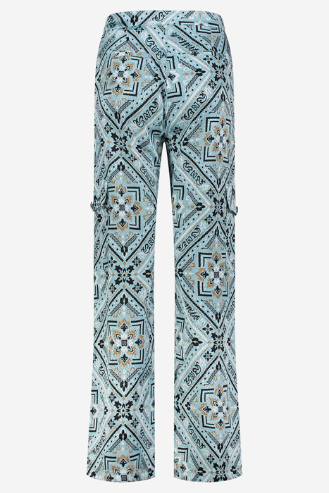 BANGKOK PRINTED TROUSERS POOL/BLACK 8