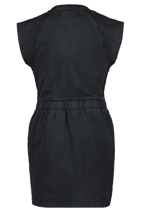 GIRLS GERONA DRESS WASHED BLACK 4