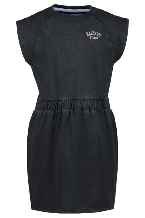 GIRLS GERONA DRESS WASHED BLACK 3