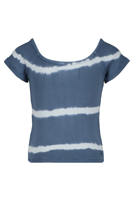 GIRLS MADISON T-SHIRT SILK BLUE 4