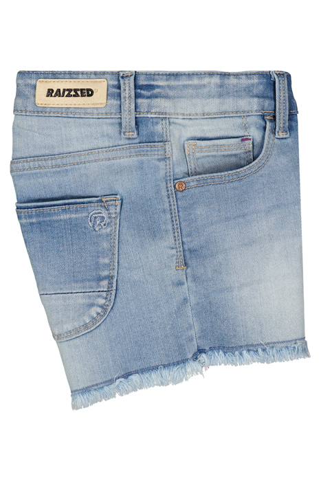 GIRLS LOUISIANA SHORTS LIGHT BLUE STONE 5