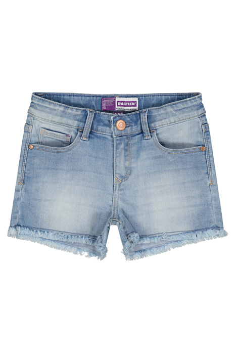 GIRLS LOUISIANA SHORTS LIGHT BLUE STONE 3