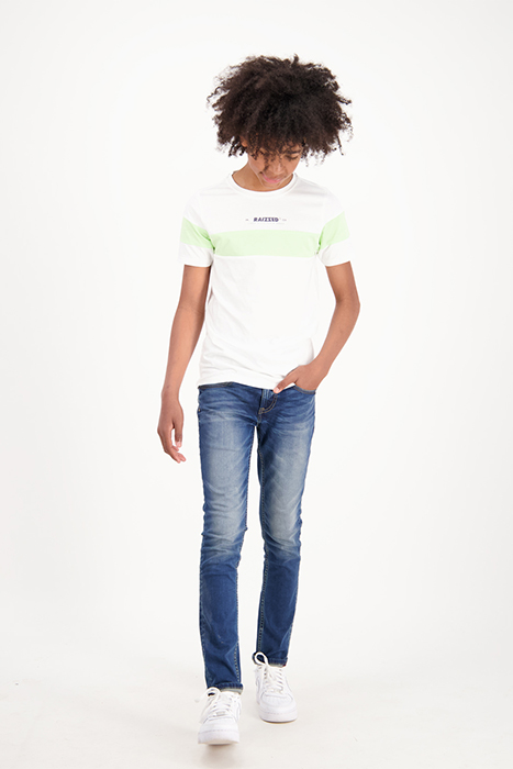 BOYS HUESCA T-SHIRT SAND WHITE 7