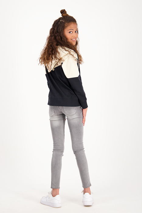 GIRLS ADELAIDE JEANS LIGHT GREY STONE 9