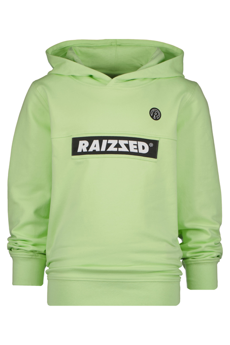 BOYS NORWICH SWEATER NEON GREEN 1