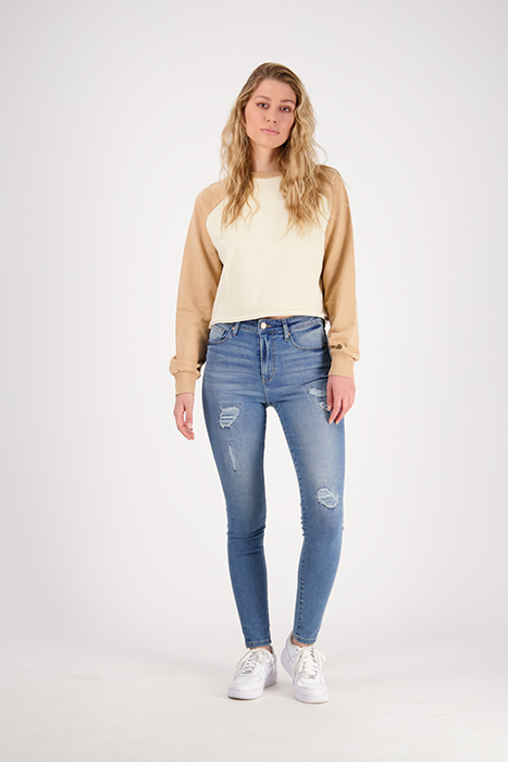 BLOSSOM JEANS VINTAGE BLUE 3