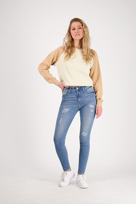 BLOSSOM JEANS VINTAGE BLUE 9