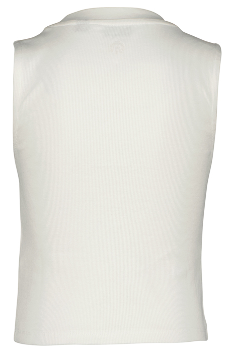 GIRLS LONDON SINGLET REAL WHITE 2