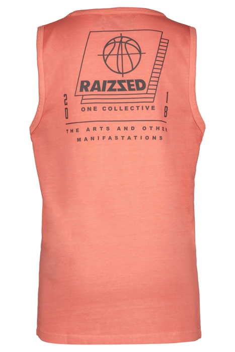 BOYS TRIBECA SINGLET ORANGE ICE 2
