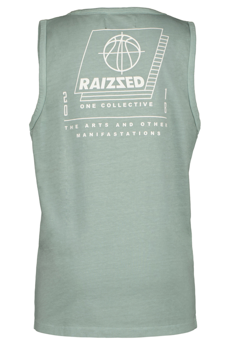 BOYS TRIBECA SINGLET MINT GREY 2
