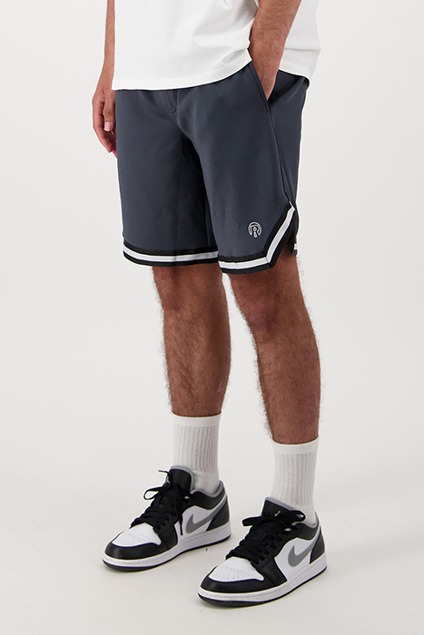 BRAIRWOOD SHORTS BLACK GREY by RAIZZED