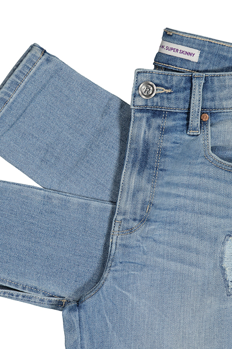 BLOSSOM SPLIT JEANS VINTAGE BLUE 10