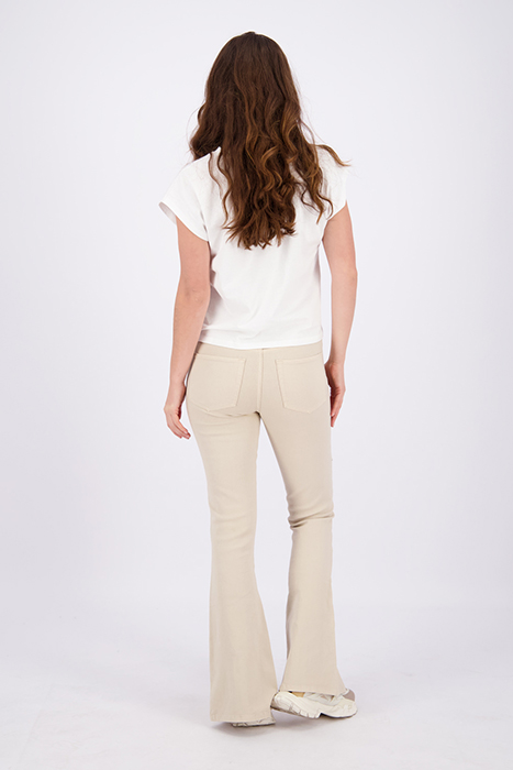 SUNRISE SPLIT JEANS DUSTY SAND 2