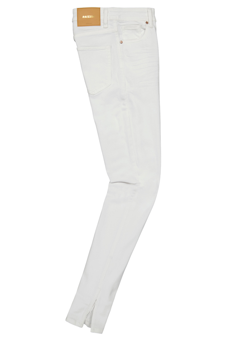 BLOSSOM SPLIT JEANS WHITE 5