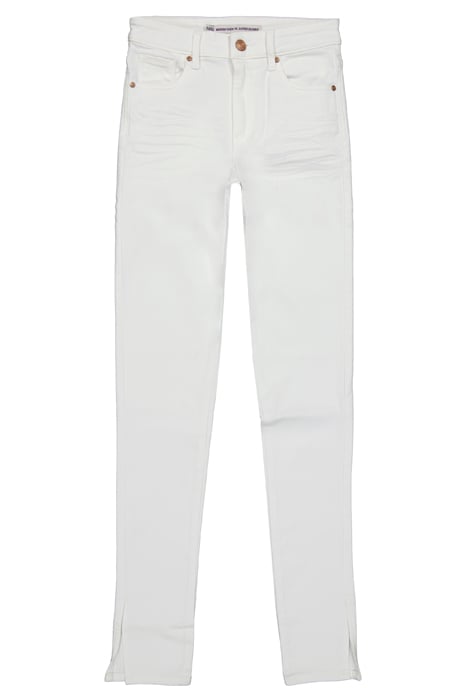 BLOSSOM SPLIT JEANS WHITE 3