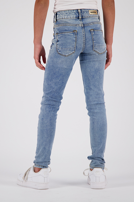 GIRLS CHELSEA JEANS MID BLUE STONE 2