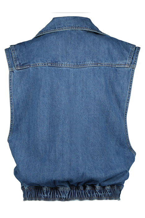 STAR GILET VINTAGE BLUE 4