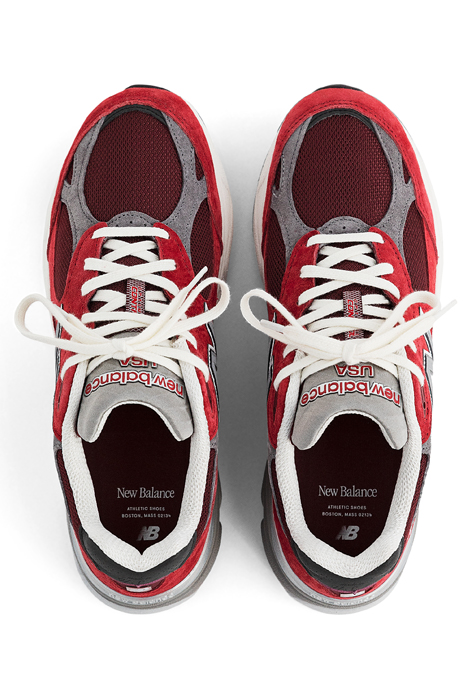 M990TF3 SNEAKERS IN SCARLET 3