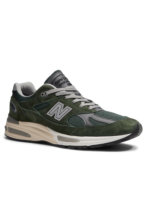 MADE IN UK UNISEX 991V2 KOMBU GREEN 7
