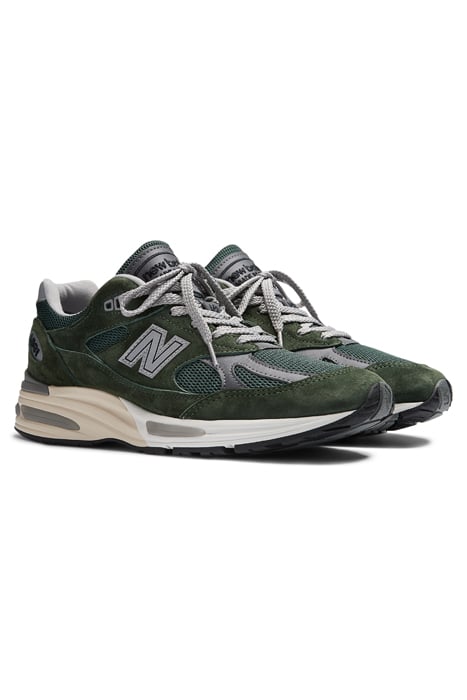 MADE IN UK UNISEX 991V2 KOMBU GREEN 2