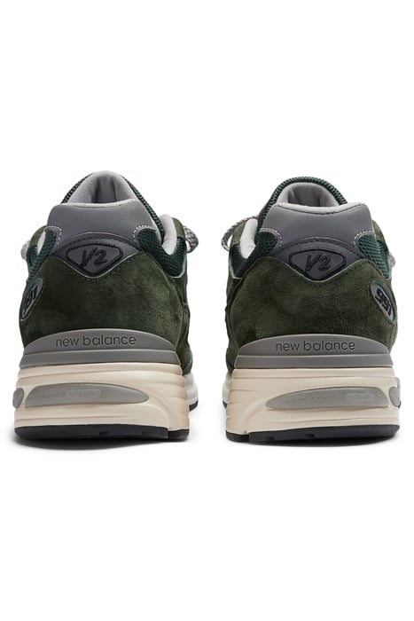 MADE IN UK UNISEX 991V2 KOMBU GREEN 4