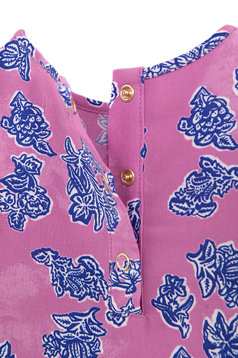 BABY GIRLS’ MAUVE TOP AND NAVY TROUSERS OUTFIT 6