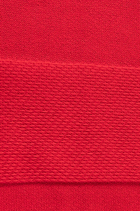 BOYS' RED KNIT STRIPED SWEATER 6