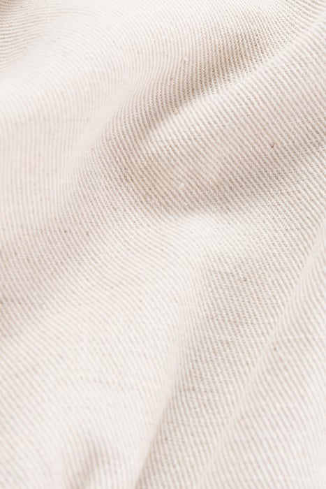 BOYS' BEIGE COTTON LINEN BERMUDA SHORTS 7