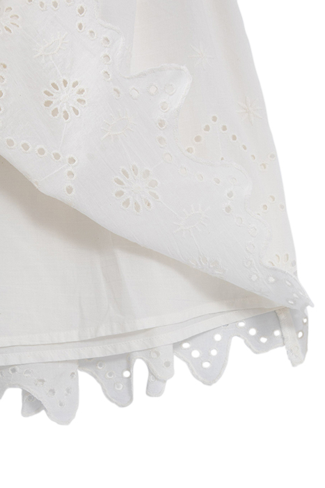 GIRLS’ OFF-WHITE SKIRT WITH EYELET EMBROIDERY 4