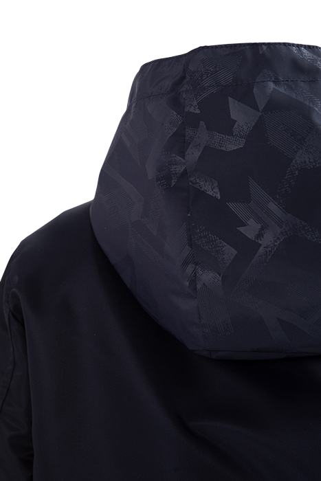 BOYS’ 2-IN-1 NAVY BOMBER JACKET AND MONOGRAM WINDCHEATER 4