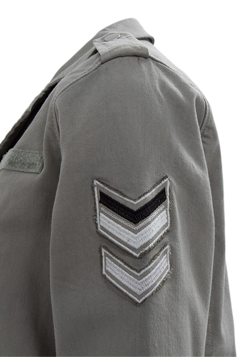 GIRLS’ KHAKI SAFARI JACKET WITH XL PALM TREE BADGE 5