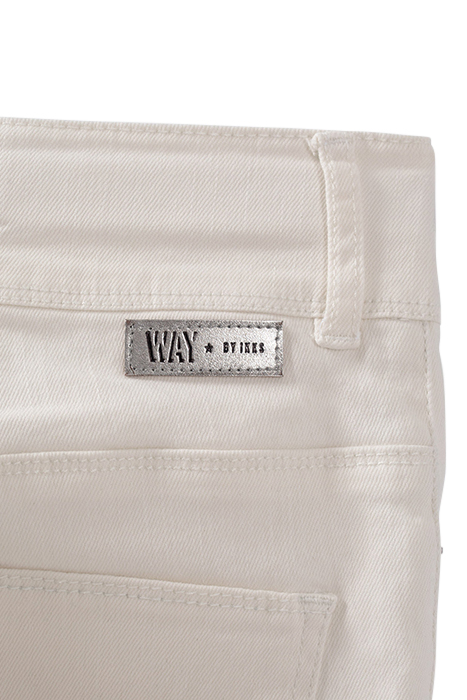 GIRLS’ ECRU FLARED JEANS 6